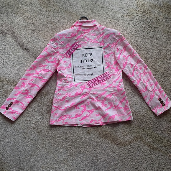 Jacket pink size M - Picture 4 of 5